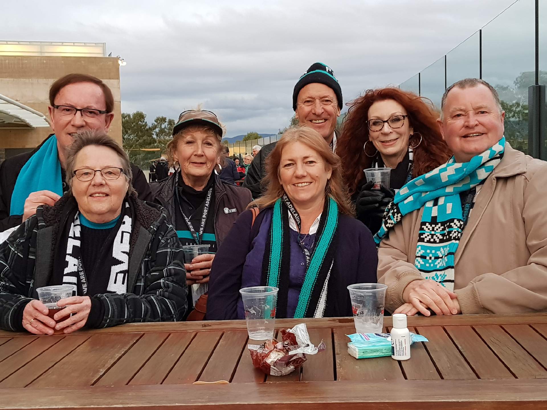 Port Adelaide's final home game with friends on Saturday, Aug 26.